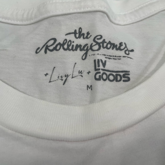 Livy Lu + Liv Goods The Rolling Stones Tennessee t-shirt. Size medium. - Picture 3 of 4